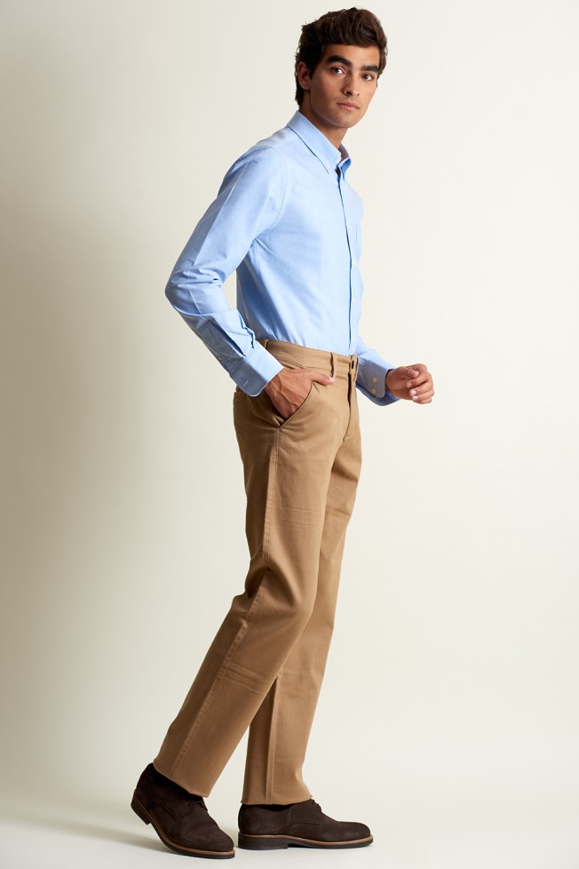 Pantalones chinos de sarga Pantalones chinos de sarga