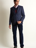 Blazer xadrez slim fit