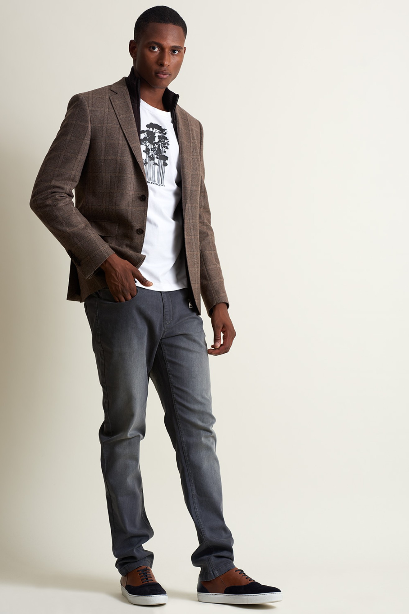 Blazer de cuadros