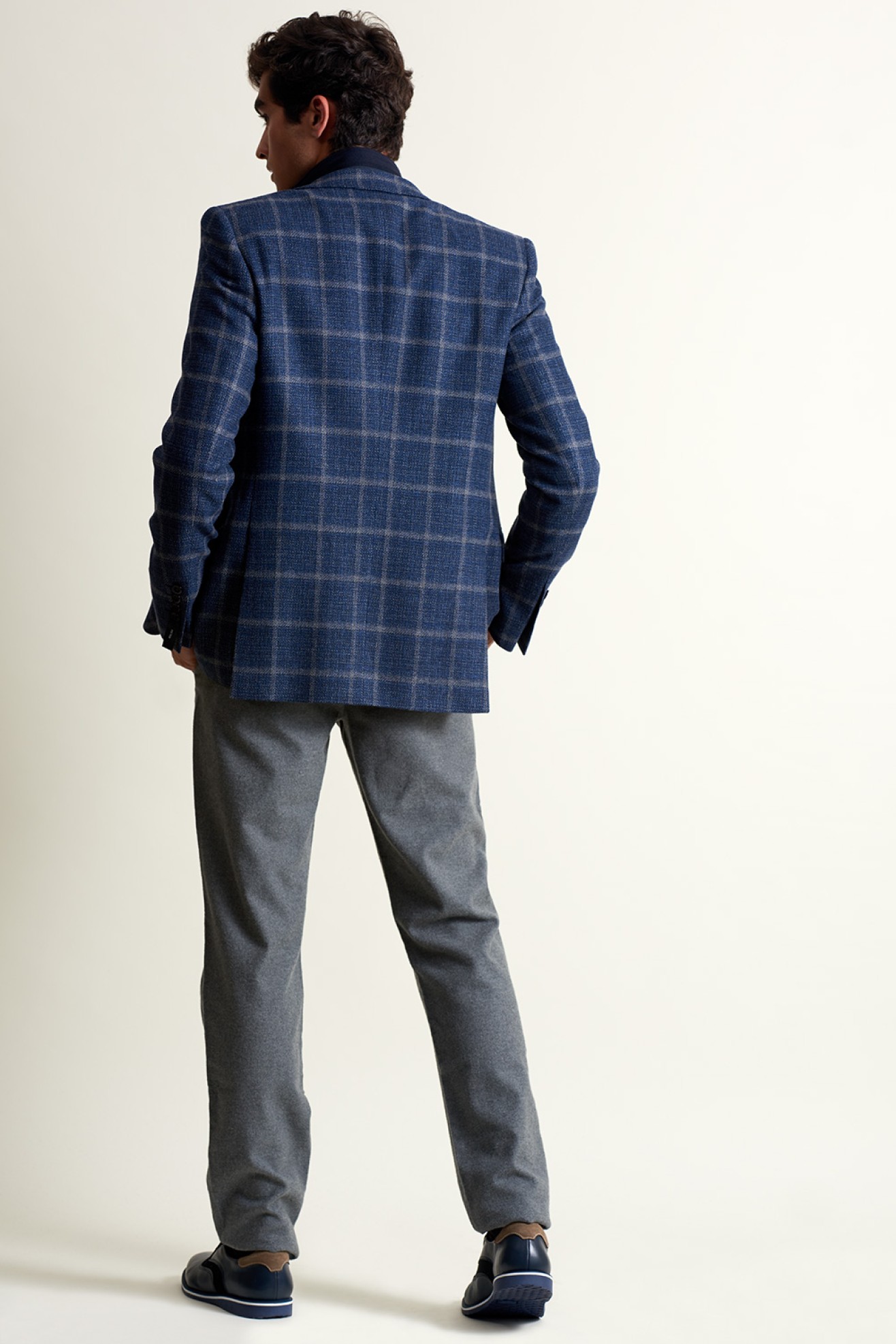 CASACO CINTADO XADREZ GRAND