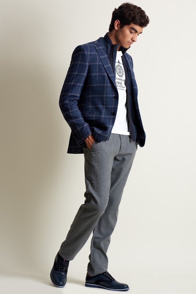 CASACO CINTADO XADREZ GRAND