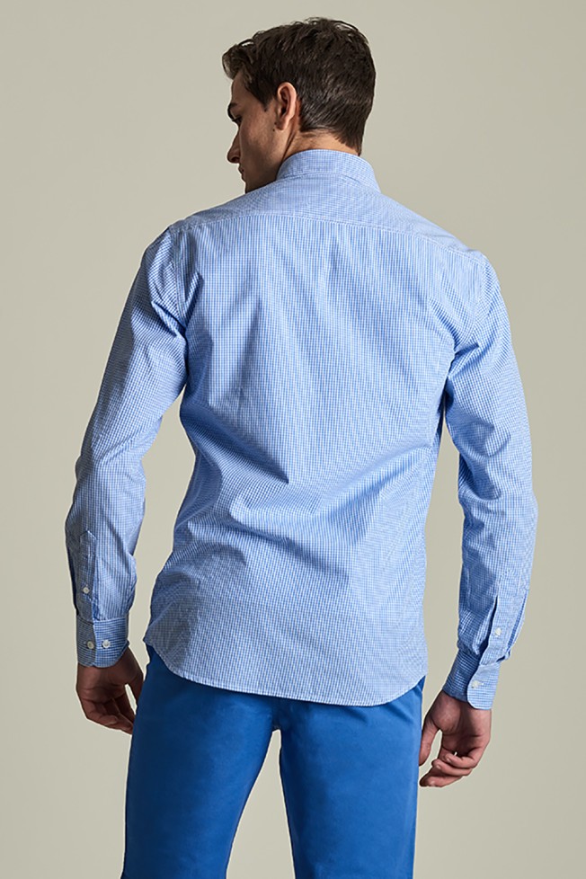 Camisa xadrez slim fit