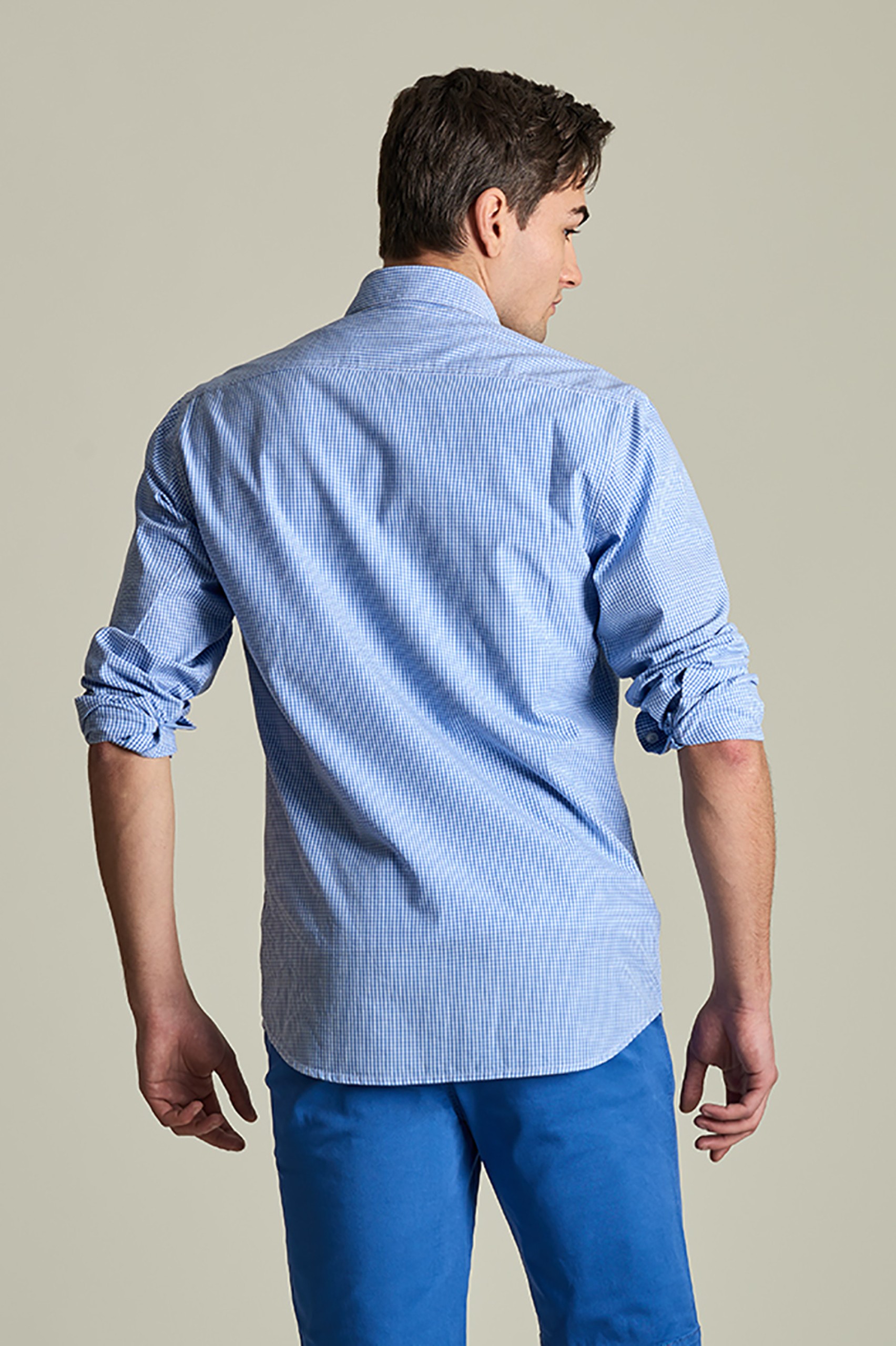 Camisa de cuadros slim fit