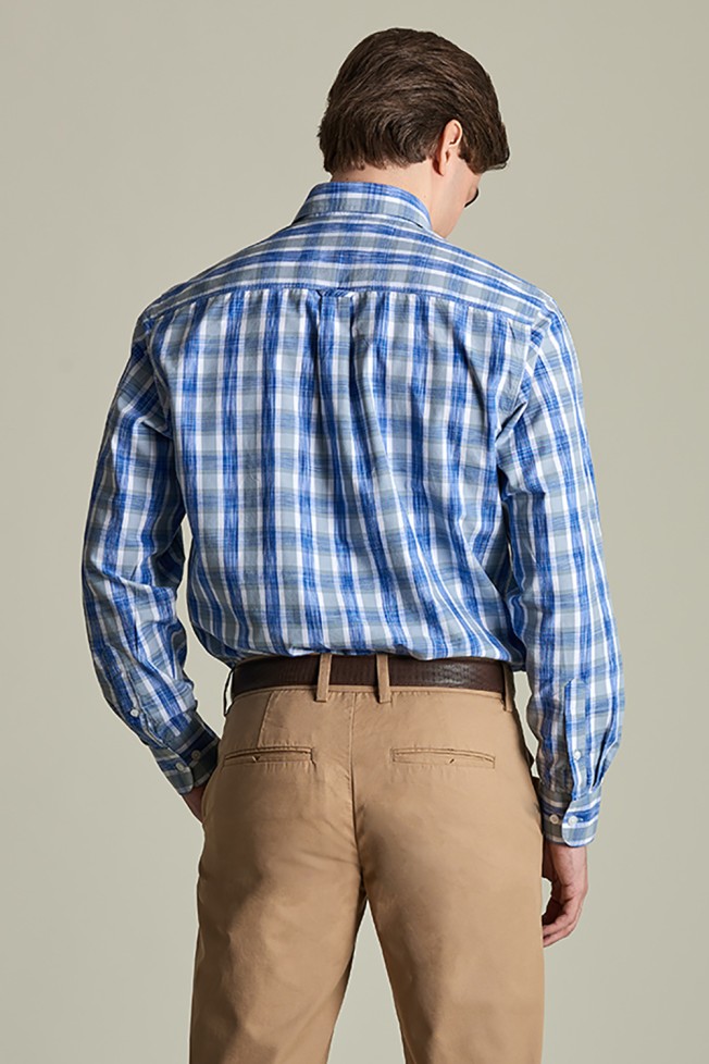 Camisa xadrez regular fit Camisa xadrez regular fit