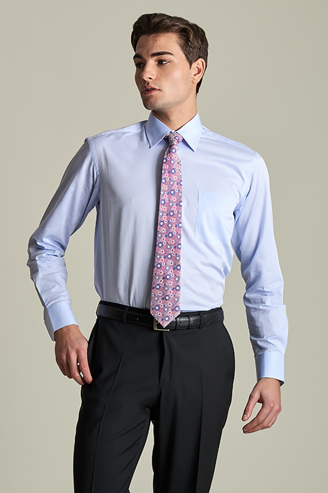 Camisa clsica regular fit