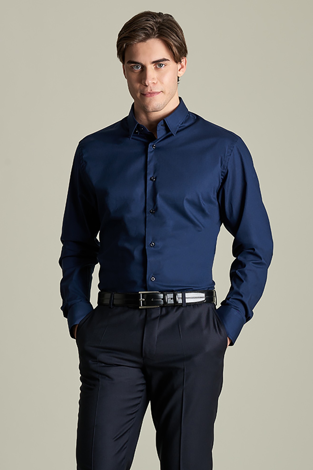 Camisa slim fit