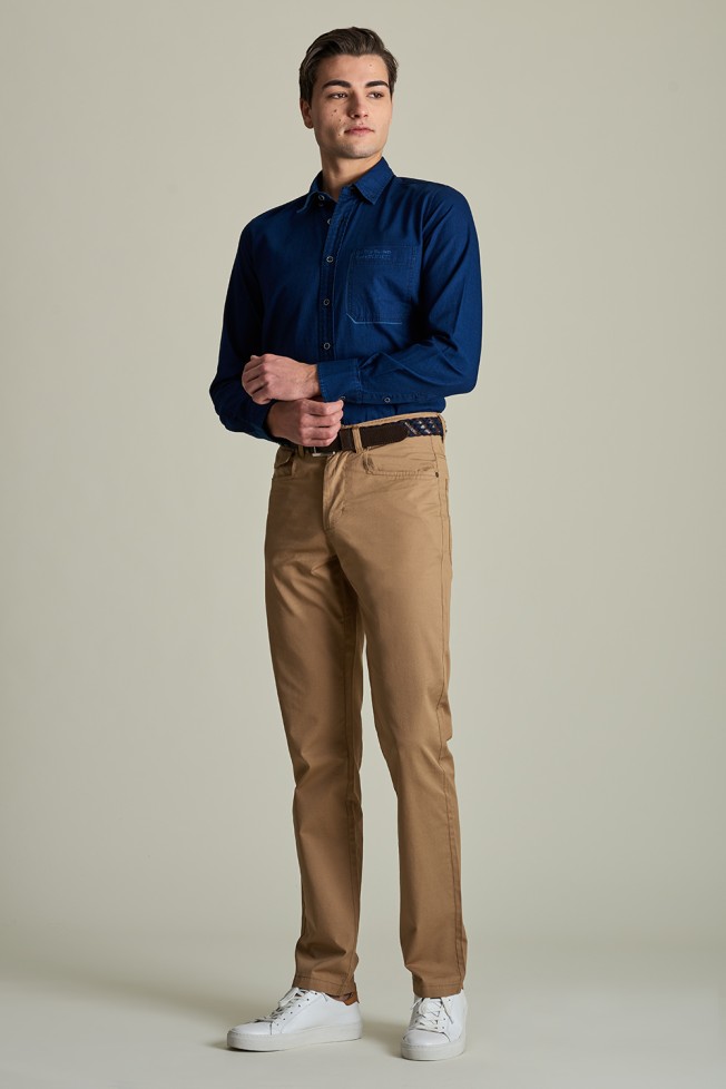 Pantalones de sarga Pantalones de sarga