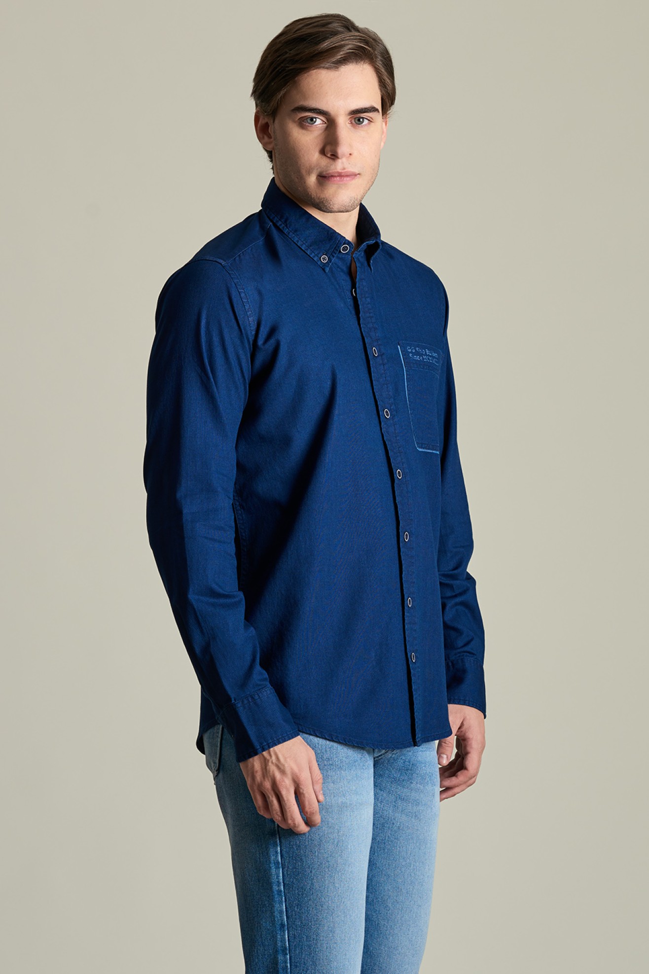 Camisa slim fit