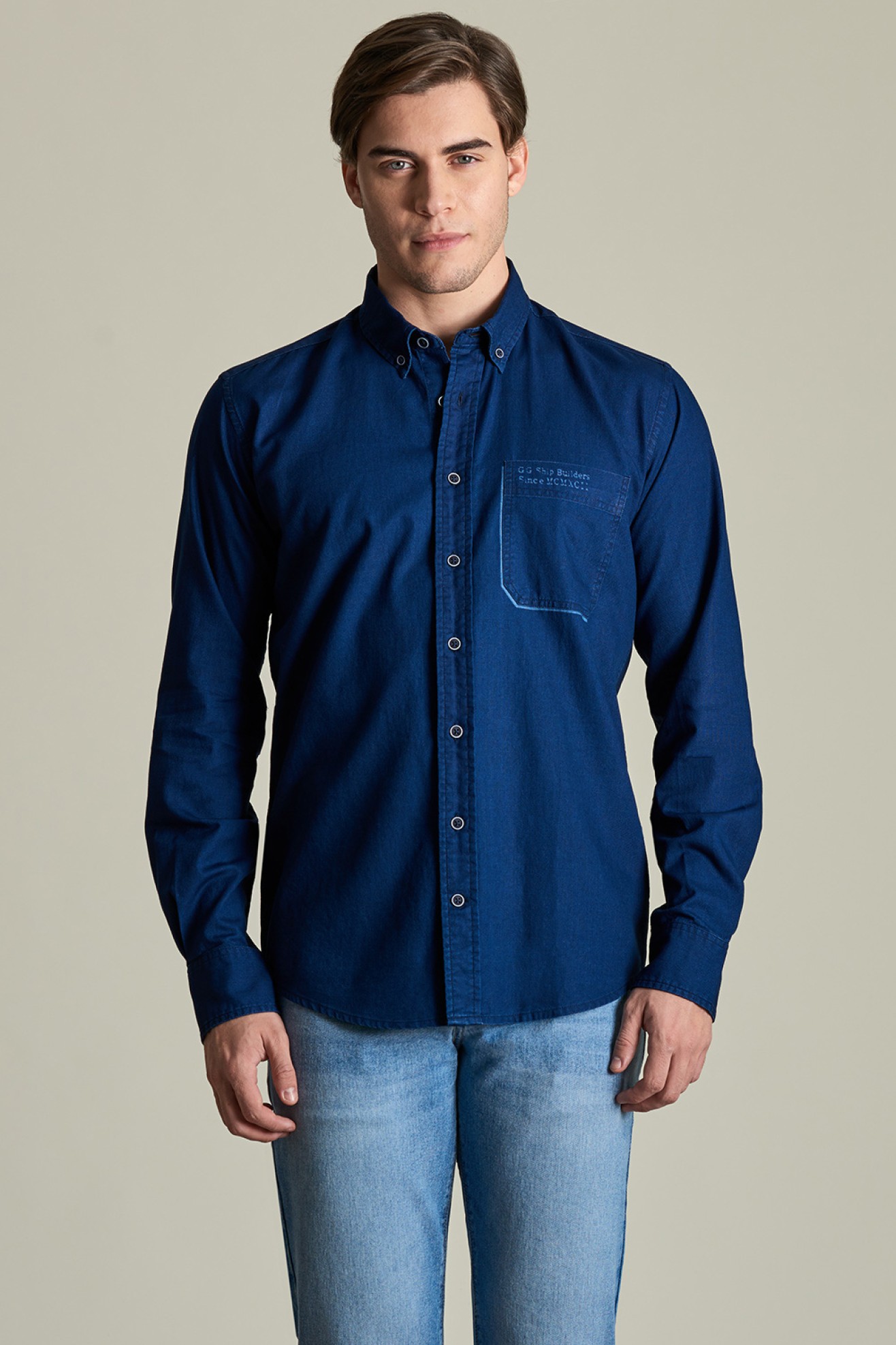 Camisa slim fit