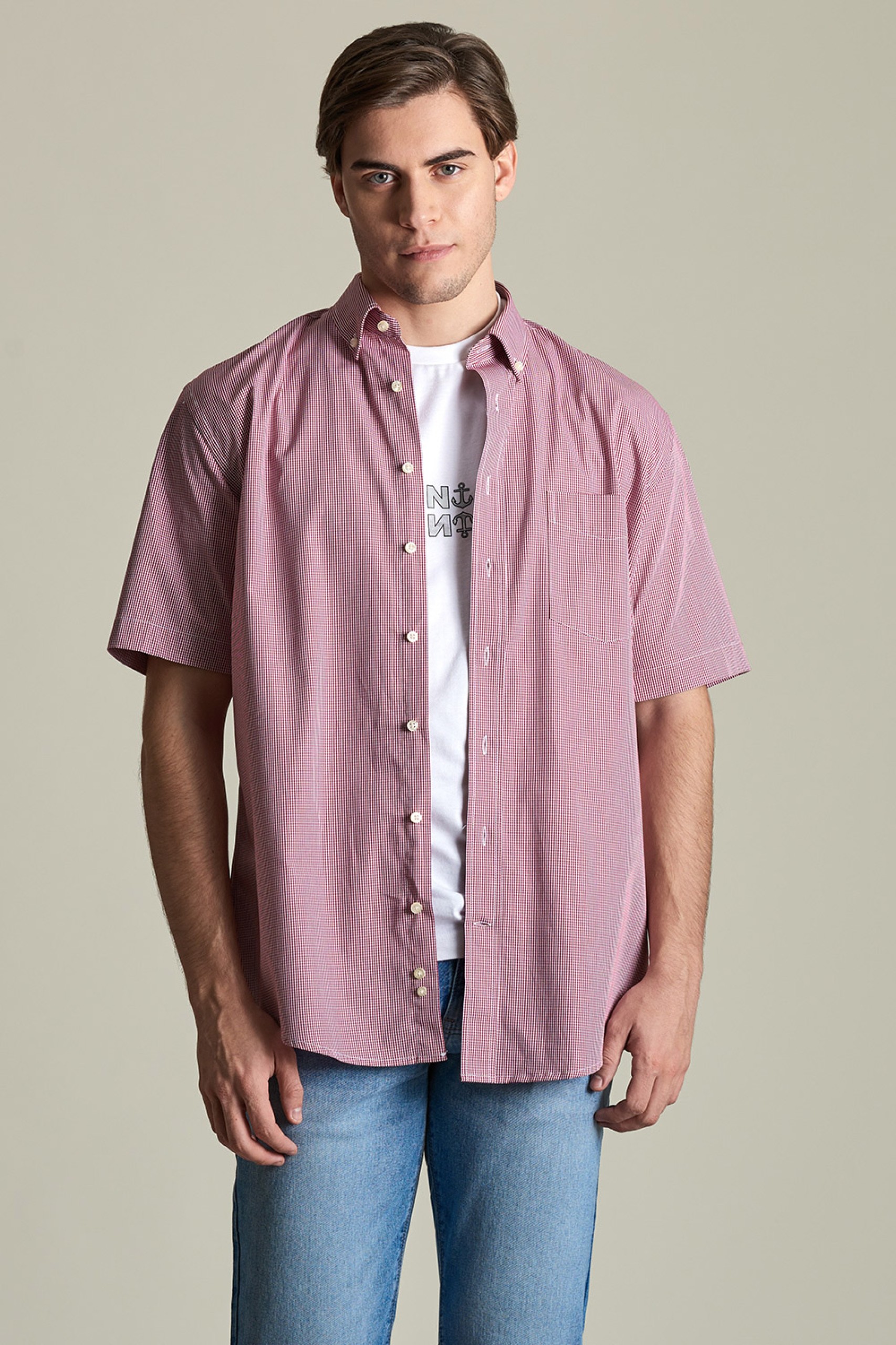 Camisa regular fit