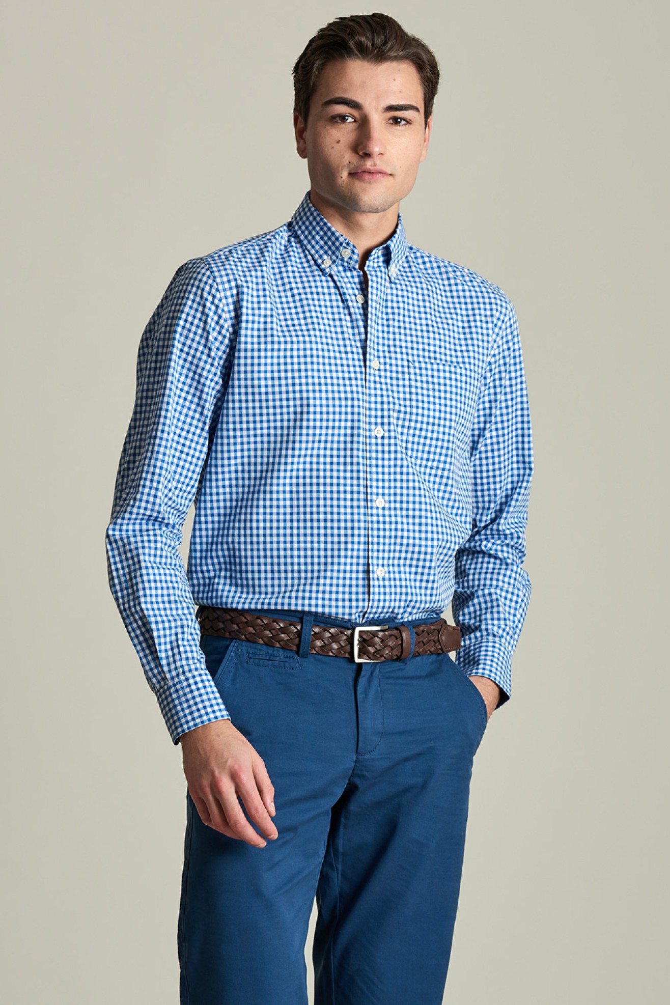 Camisa xadrez regular fit