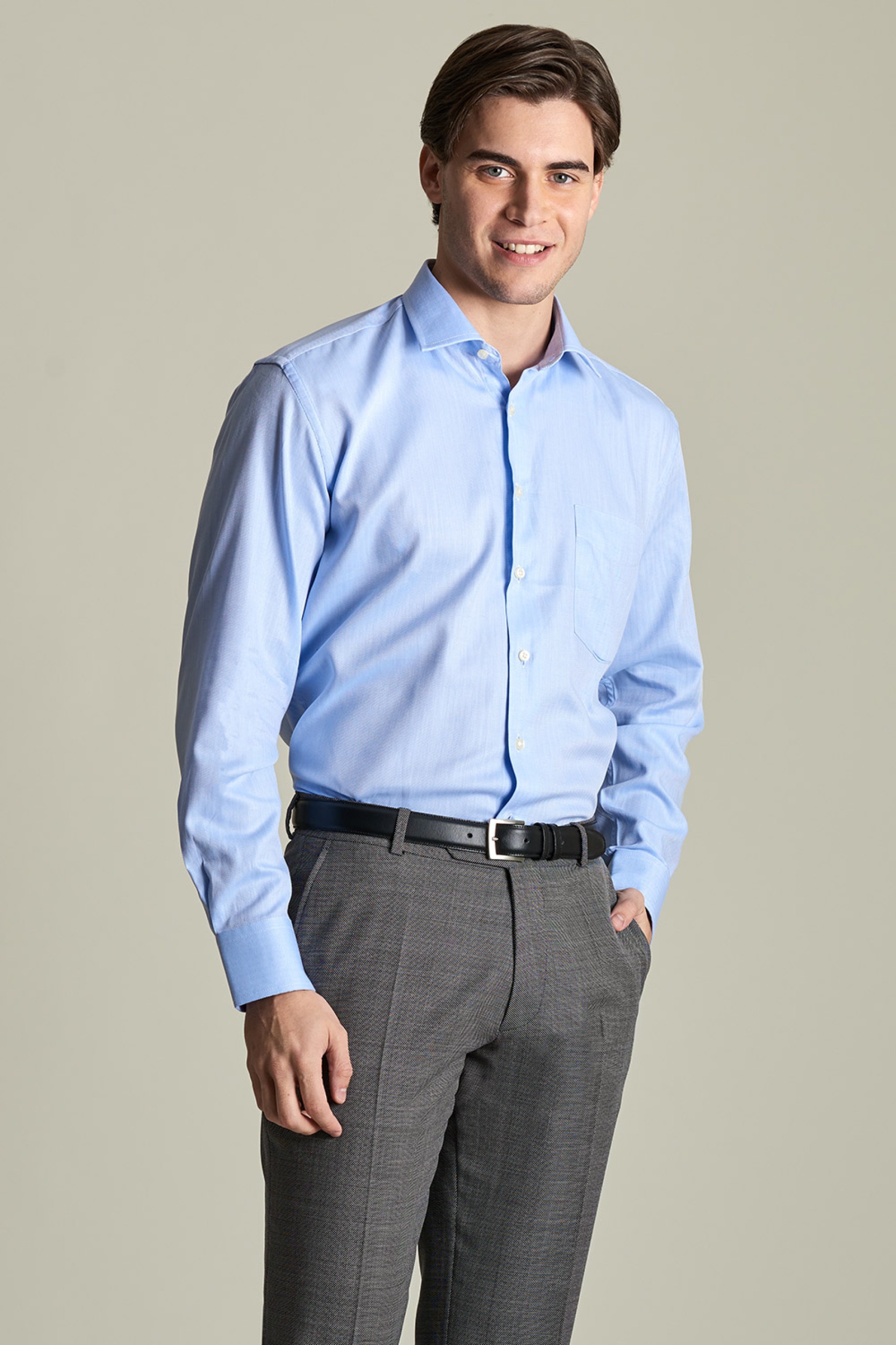 Camisa clásica regular fit