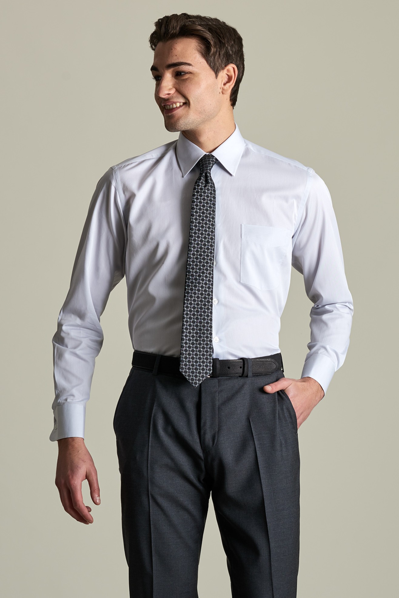 Camisa clssica regular fit