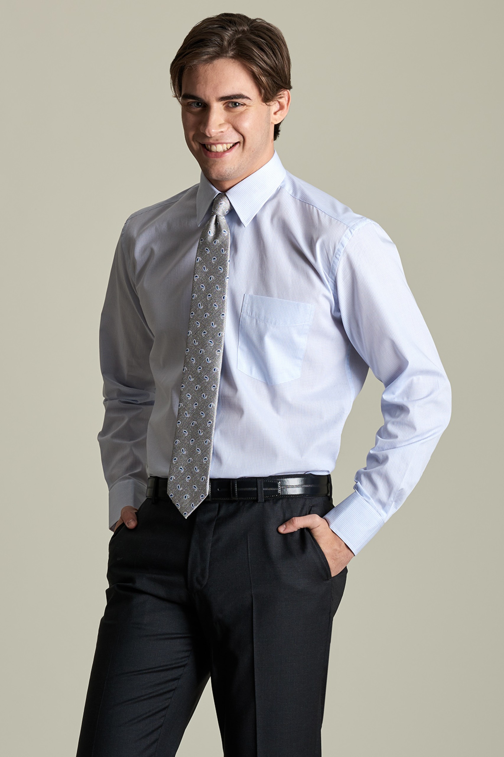 Camisa clásica regular fit