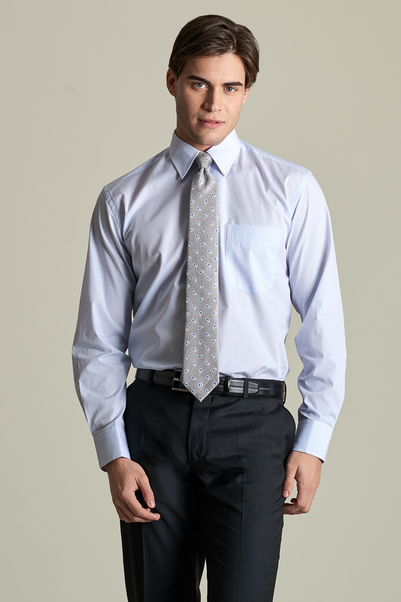 Camisa clásica regular fit