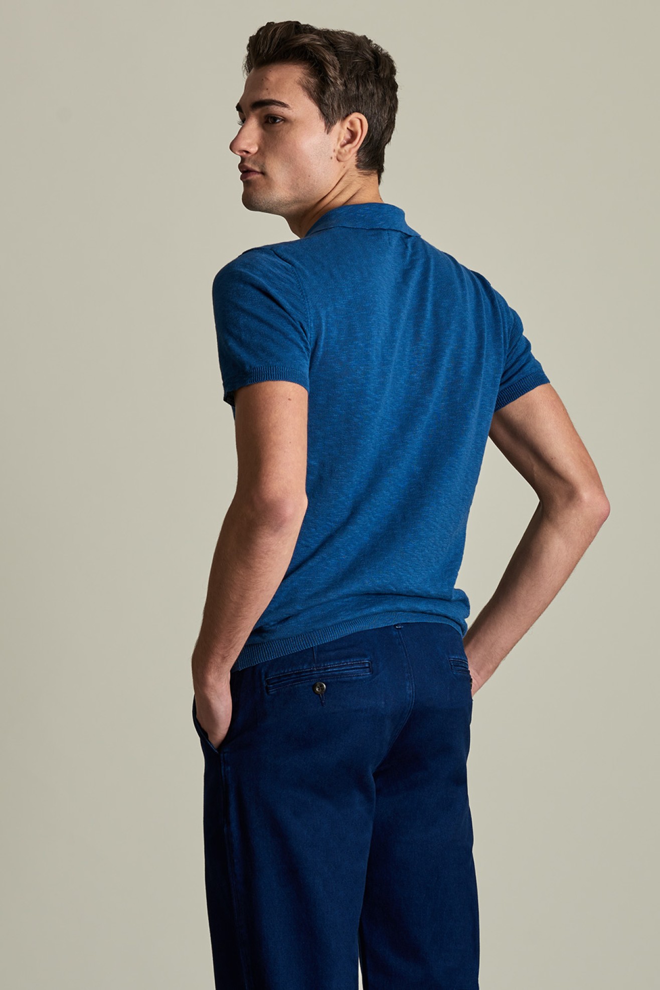 Polo de manga corta