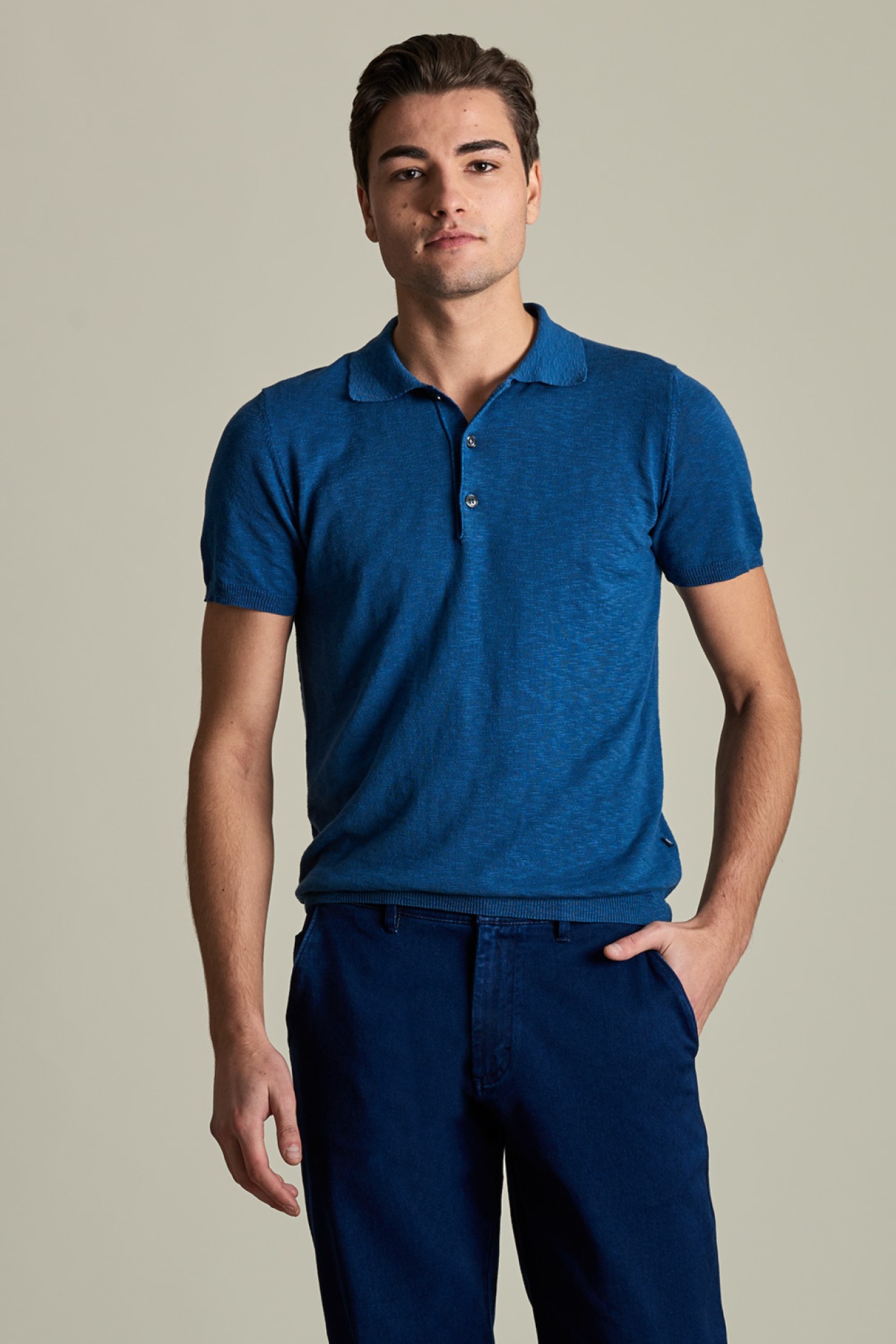 Polo de manga corta