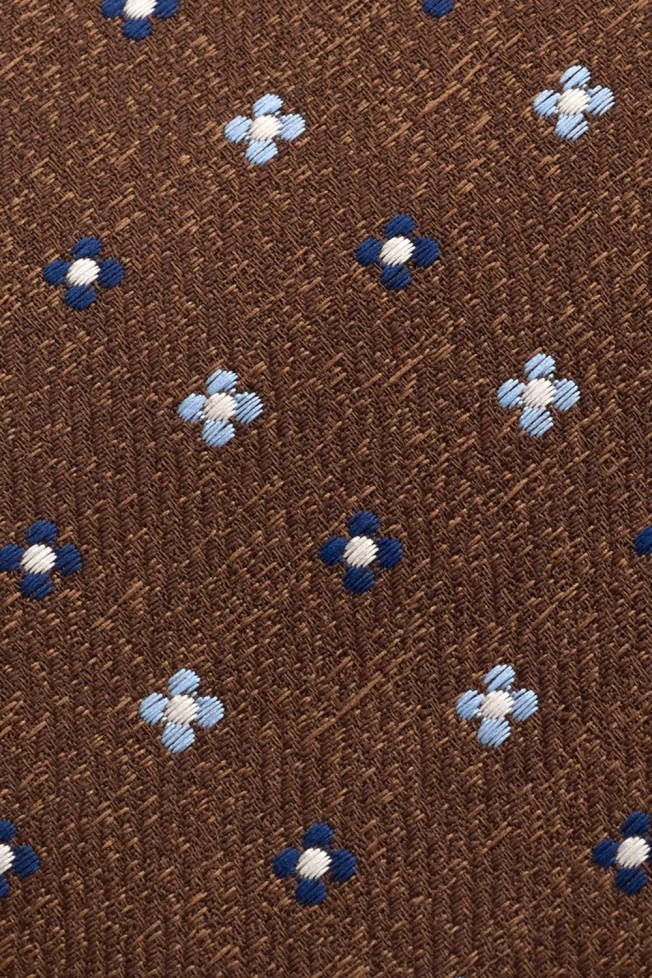 Gravata padrão flores Gravata padrão flores