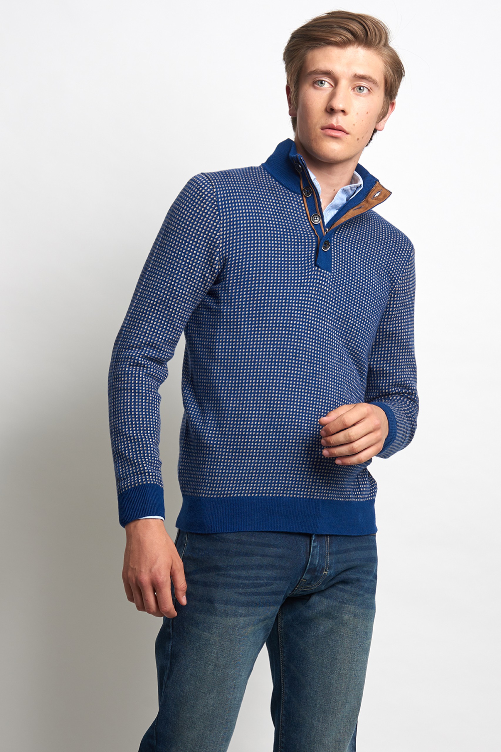 Jersey con cremallera