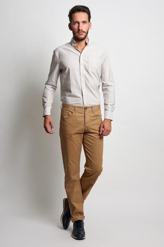 Calças sarja Calças sarja