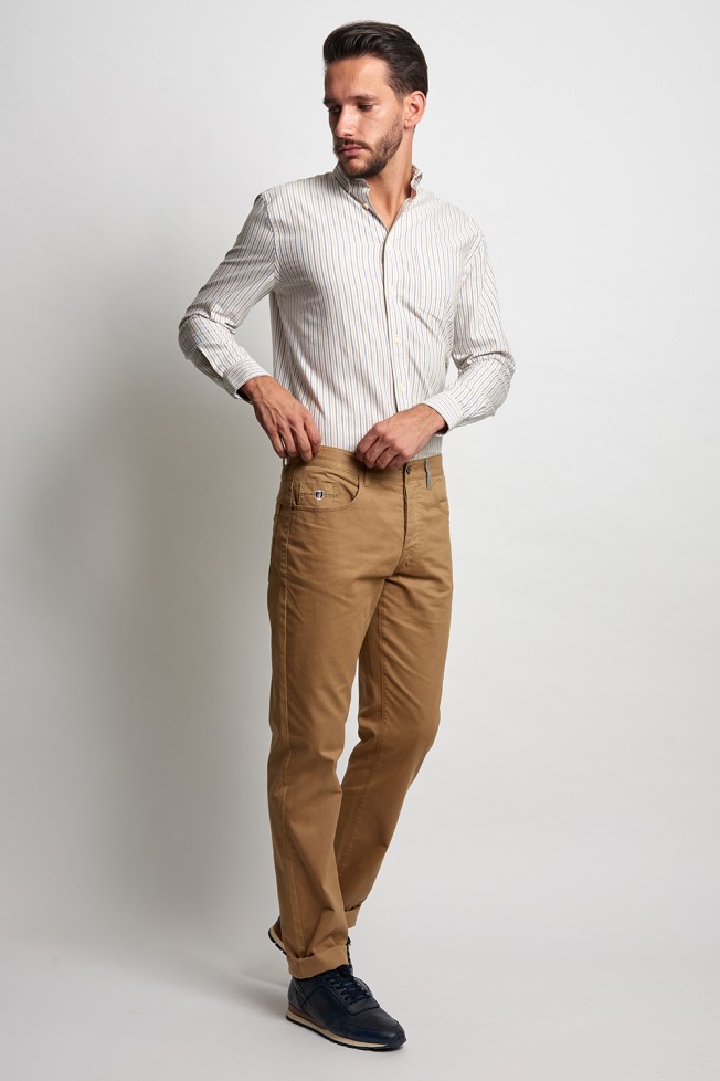 Calças sarja Calças sarja