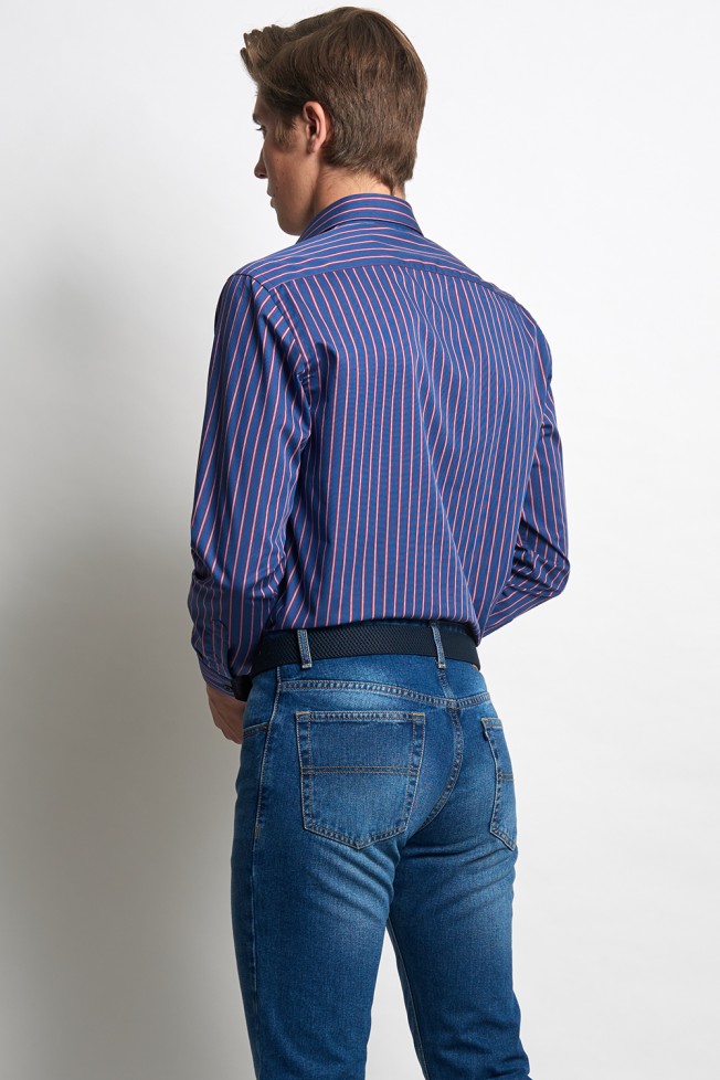 Camisa casual ajustada Camisa casual ajustada