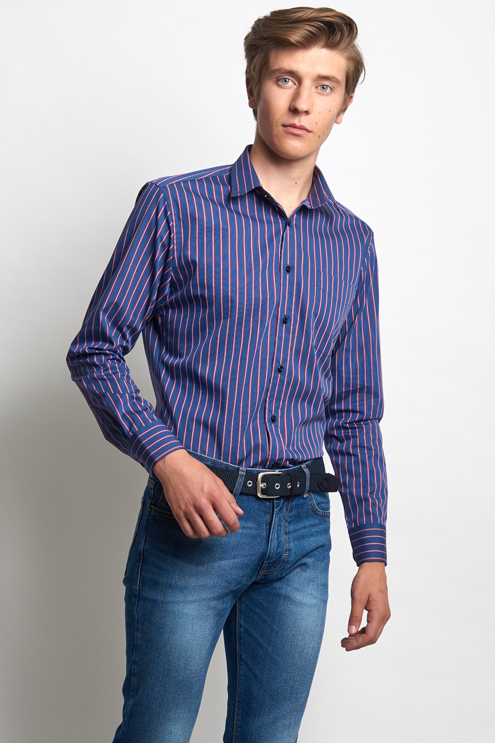 Camisa casual ajustada