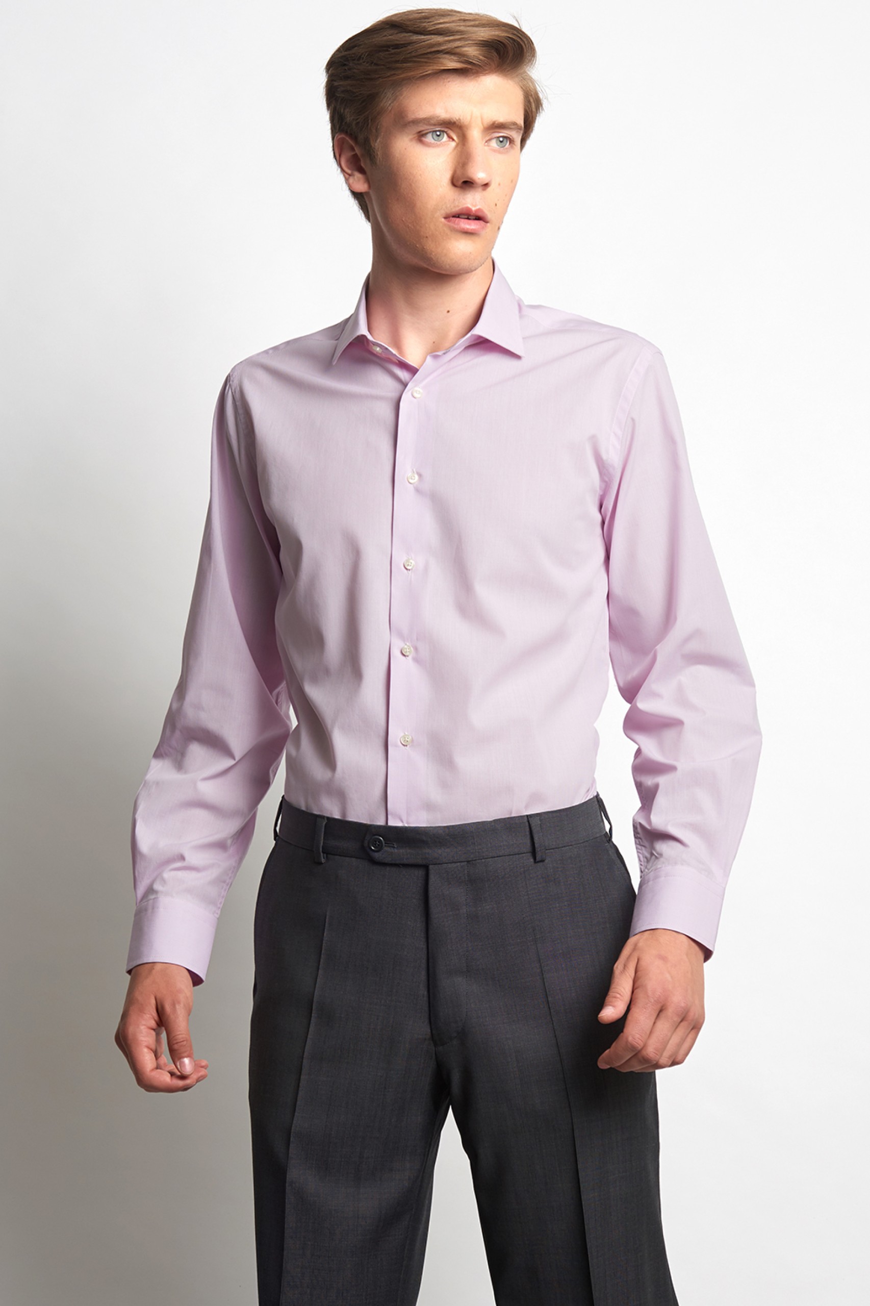 Camisa slim fit clásica