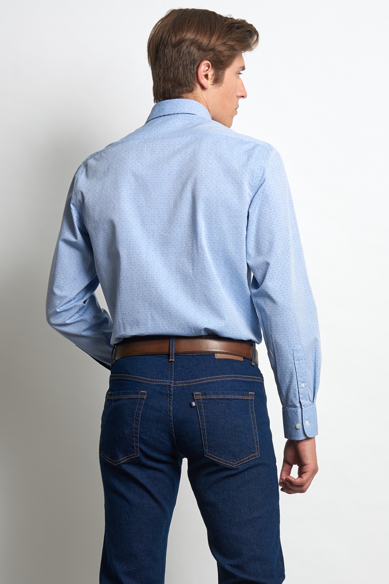 CAMISA CASUAL CINTADA