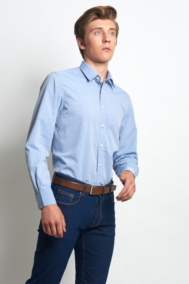 CAMISA CASUAL CINTADA