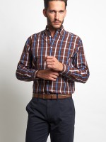 Camisa xadrez regular fit