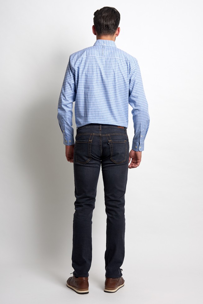 Camisa regular fit a cuadros Camisa regular fit a cuadros