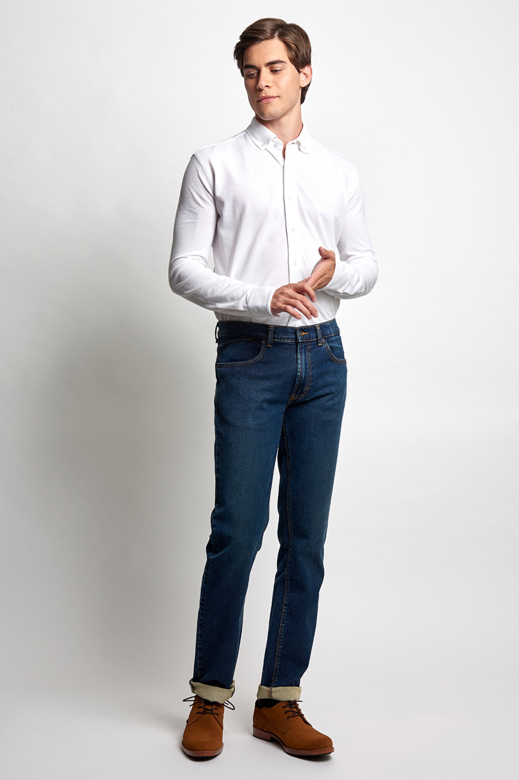Camisa desportiva slim fit