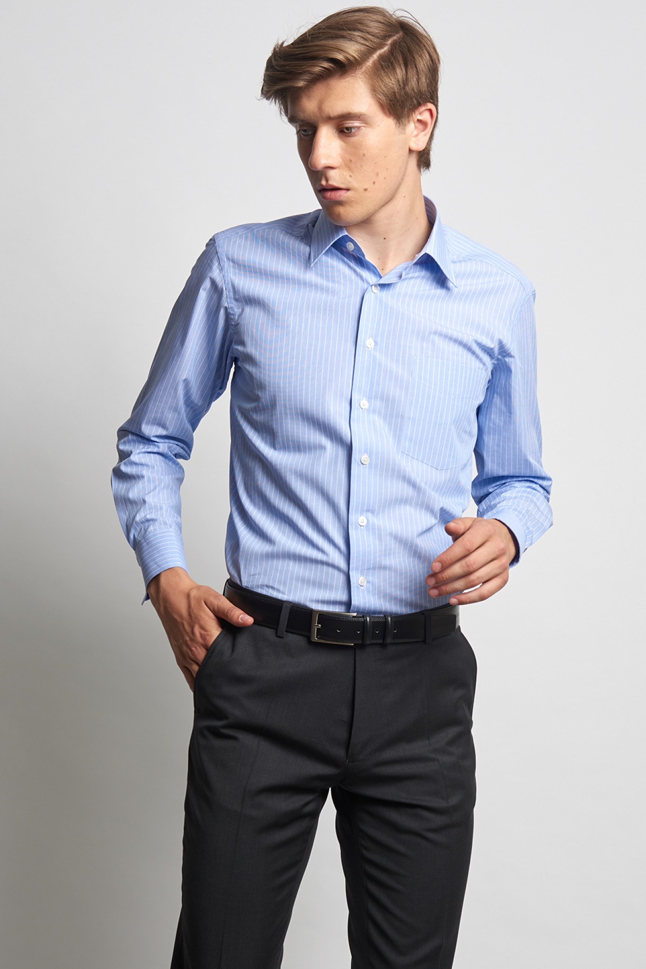 Camisa clssica regular fit
