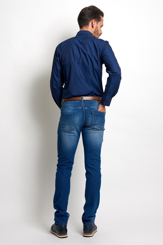 CAMISA CASUAL CINTADA