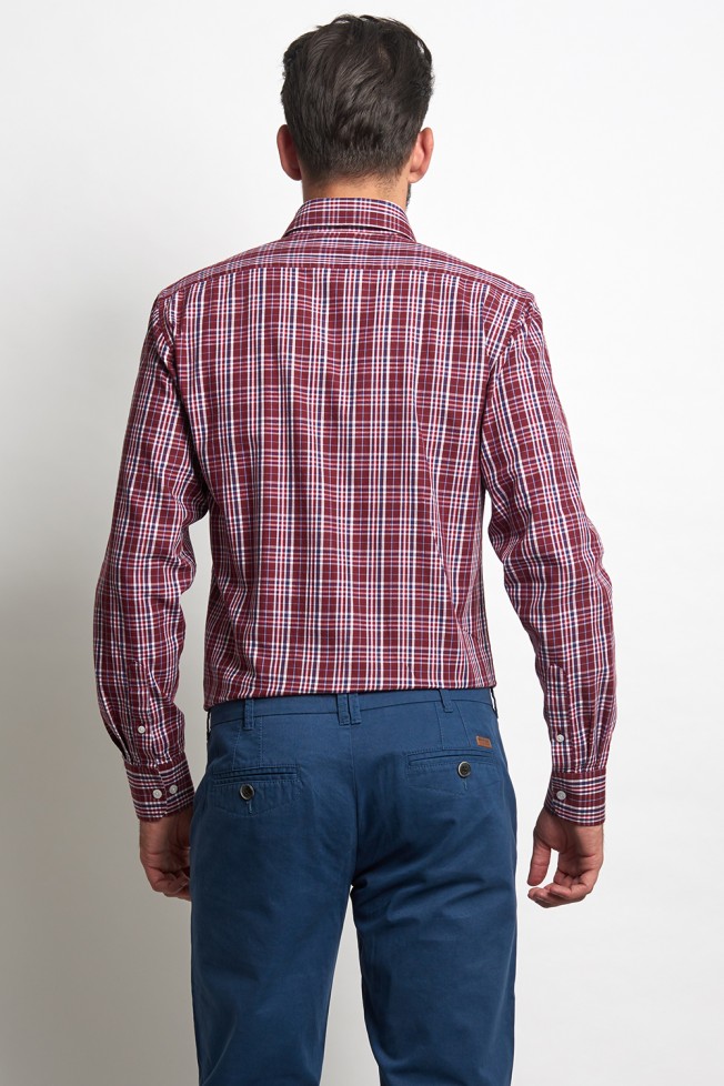 Camisa a cuadros slim fit Camisa a cuadros slim fit