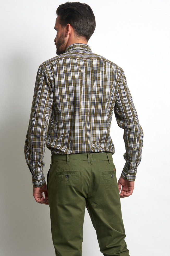 Camisa a cuadros slim fit Camisa a cuadros slim fit