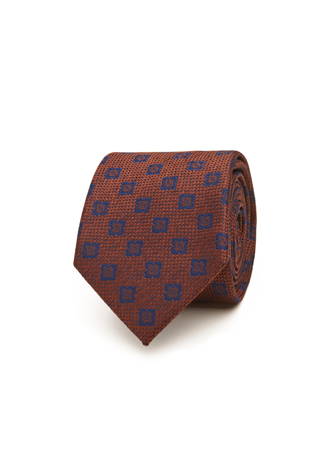 Corbata con estampado de flores