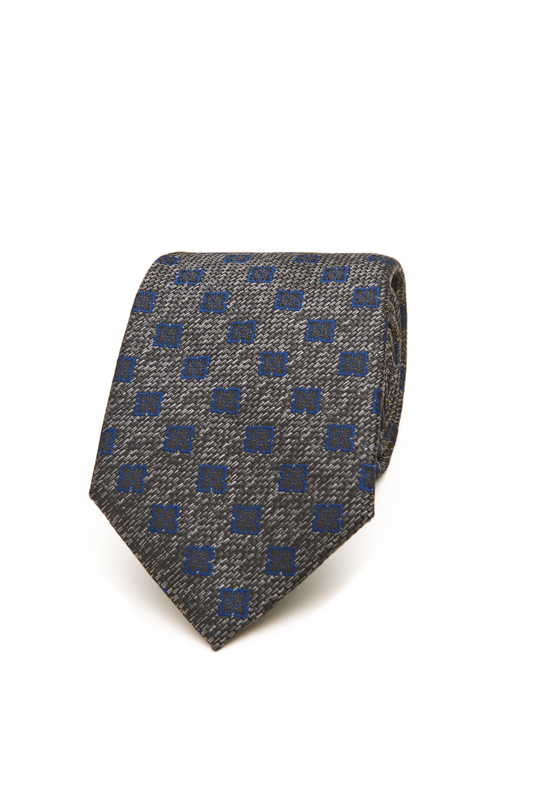 Corbata con estampado de flores