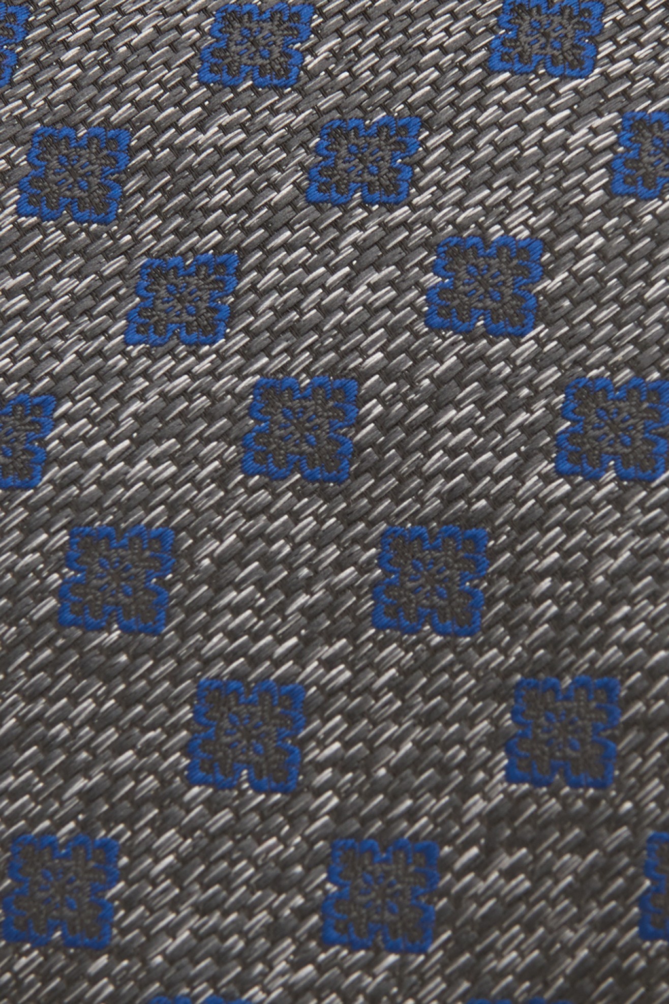 Corbata con estampado de flores