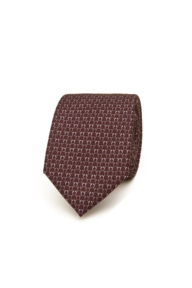 Corbata textura con estampado Corbata textura con estampado