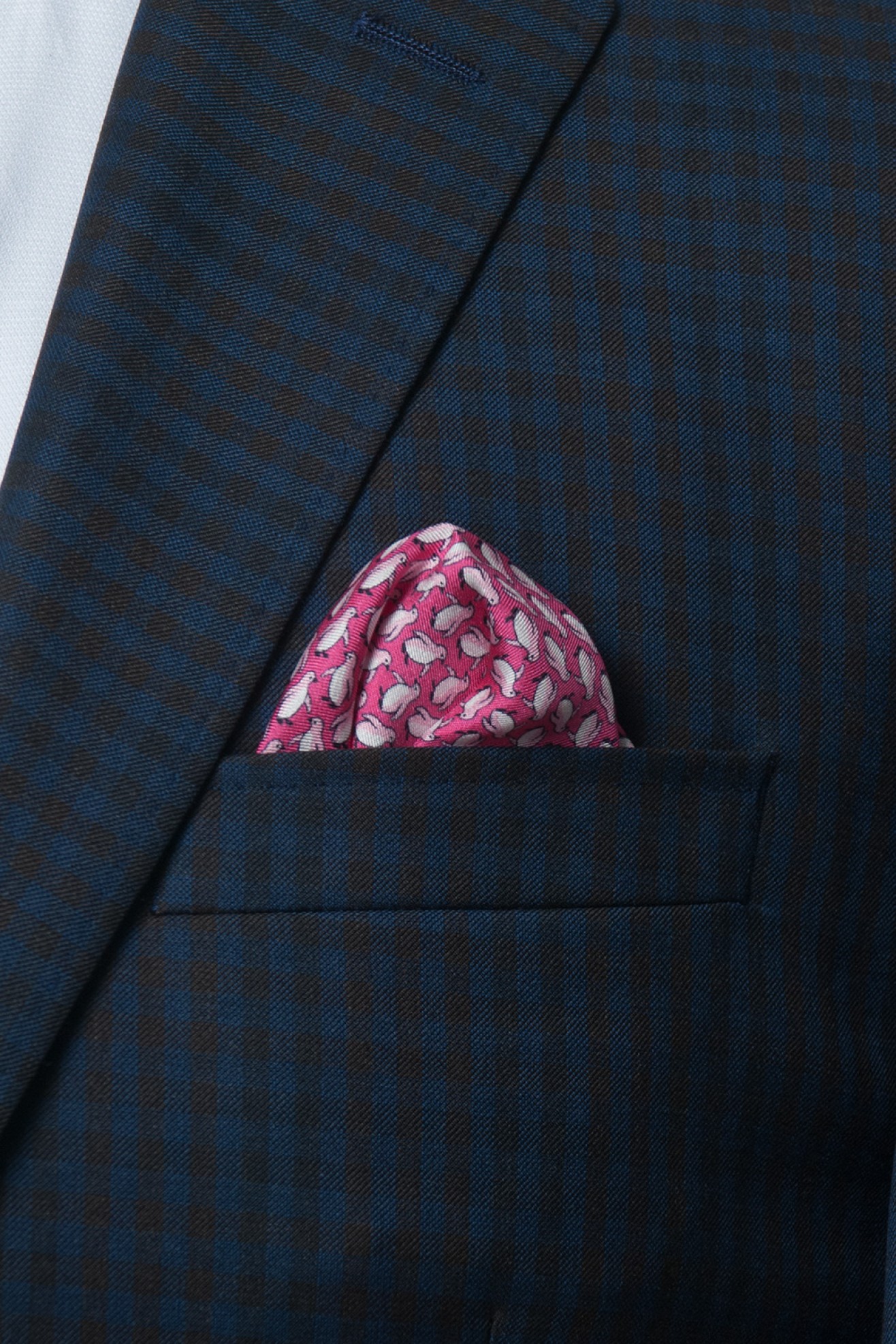 CASACO CINTADO  XADREZ PEQUENO