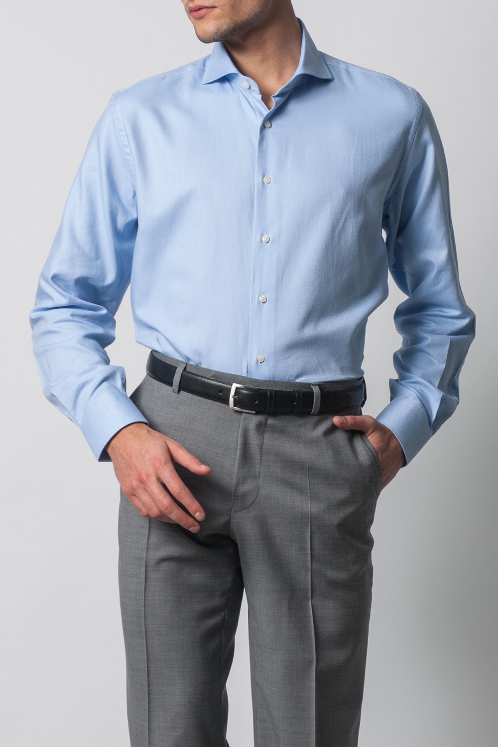 Camisa clásica ajustada