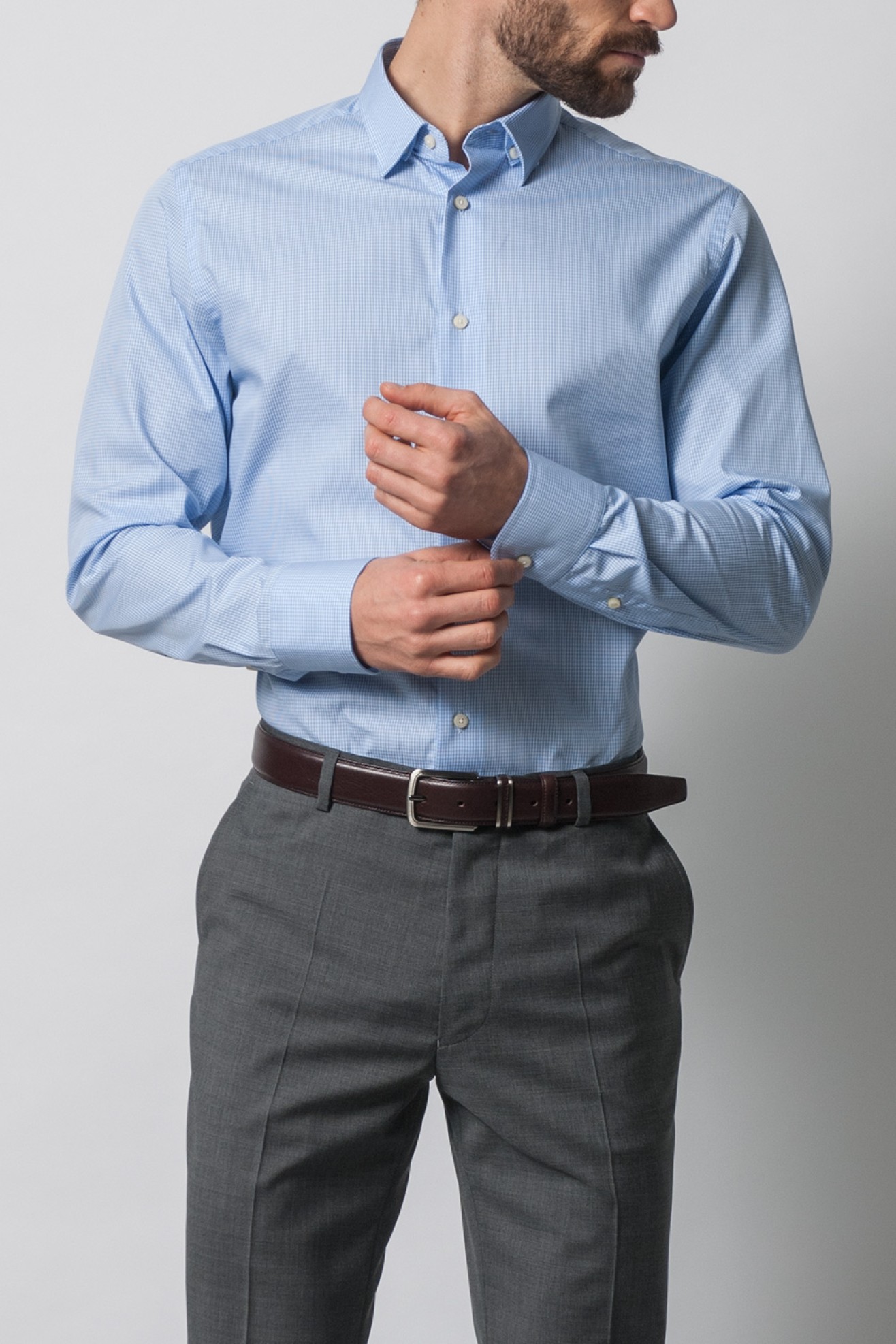 CAMISA CASUAL CINTADA