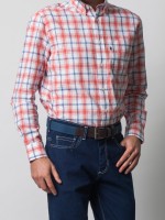 Camisa regular fit a cuadros