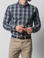 Camisa de cuadros slim fit