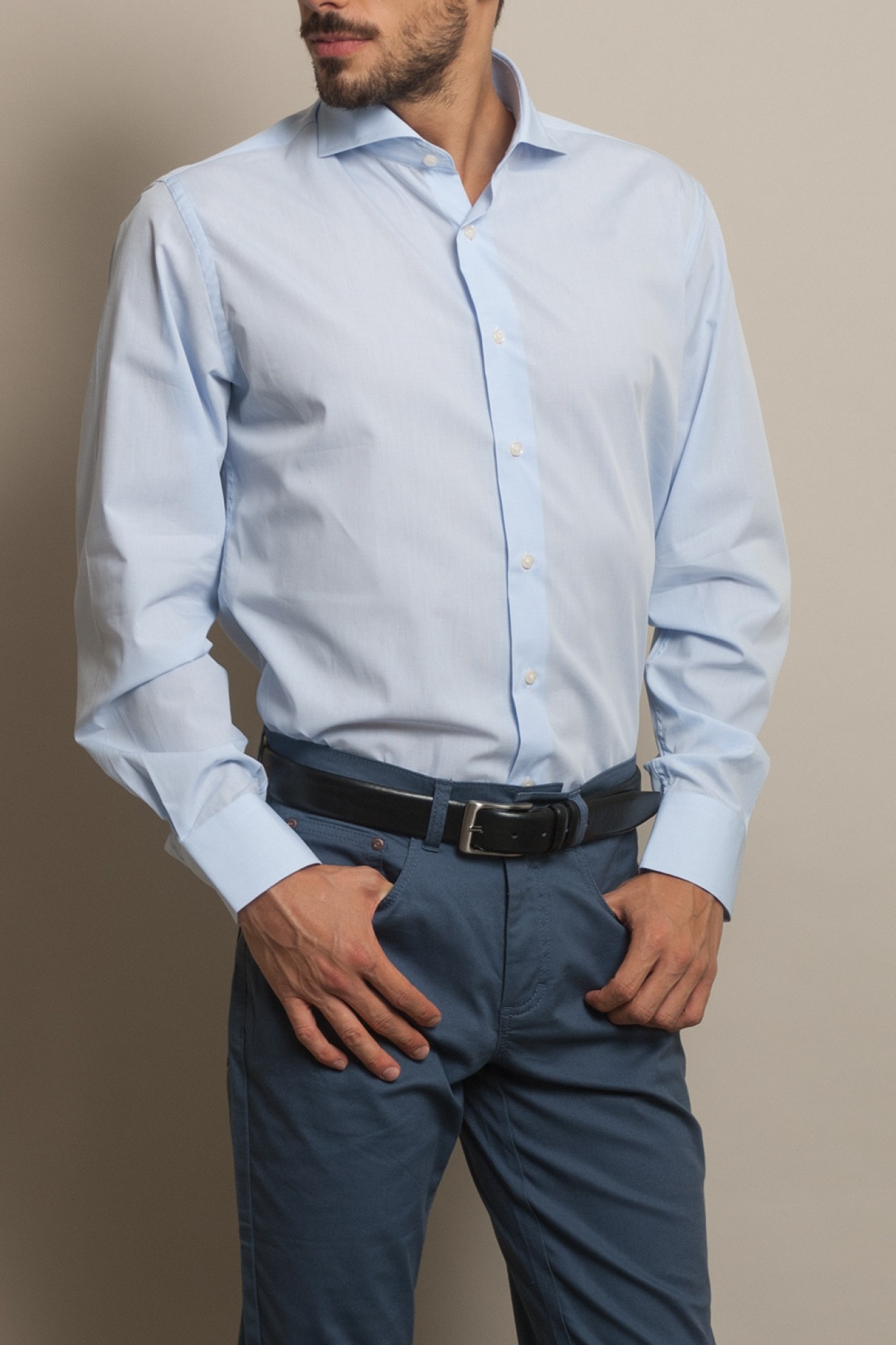 Camisa clssica slim fit