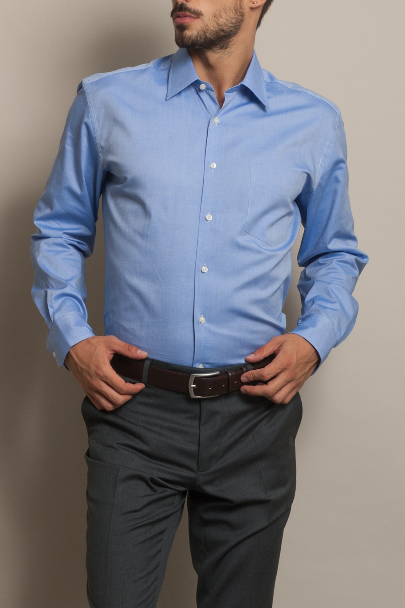 Camisa clássica regular fit
