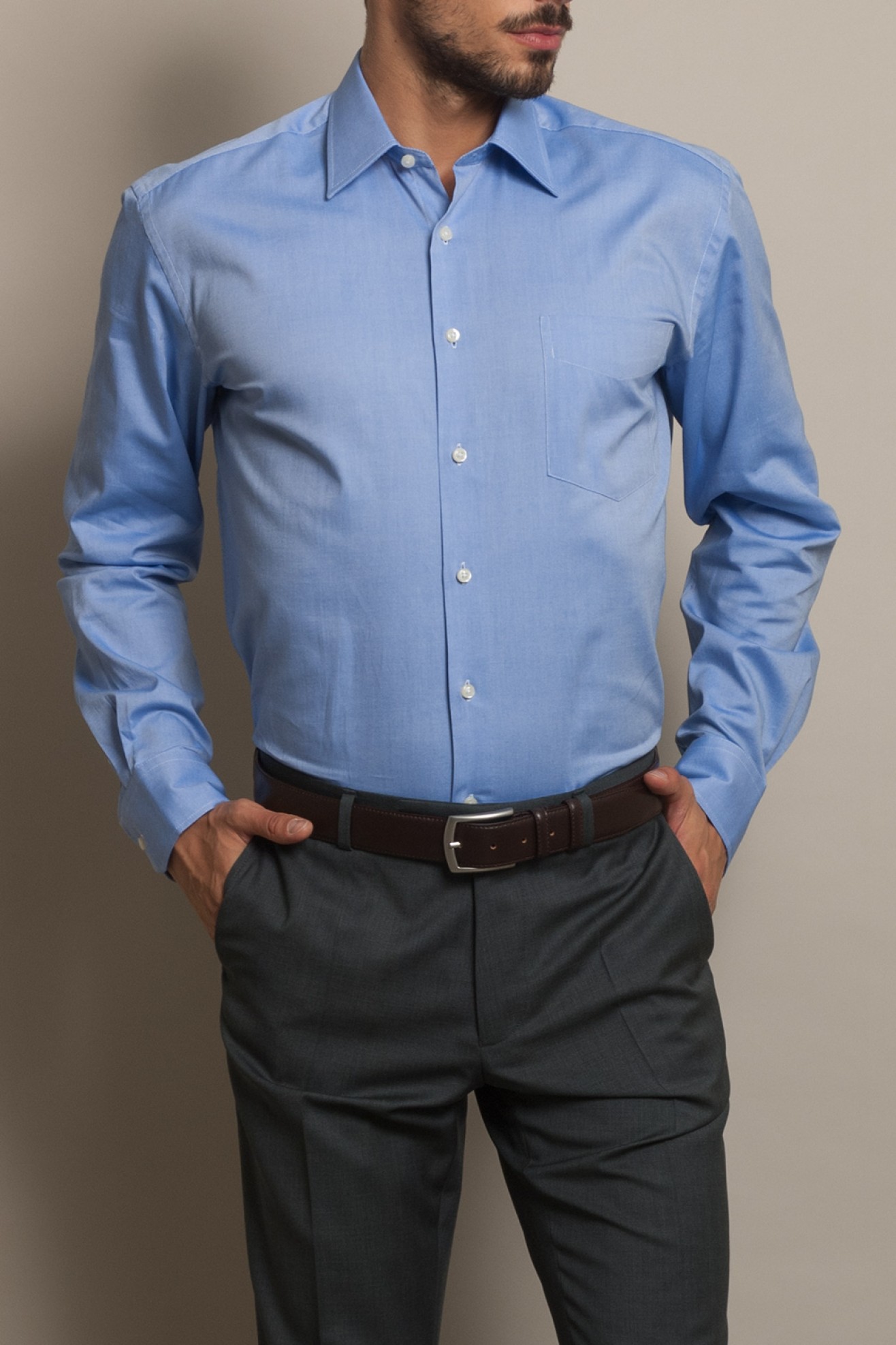 Camisa clássica regular fit