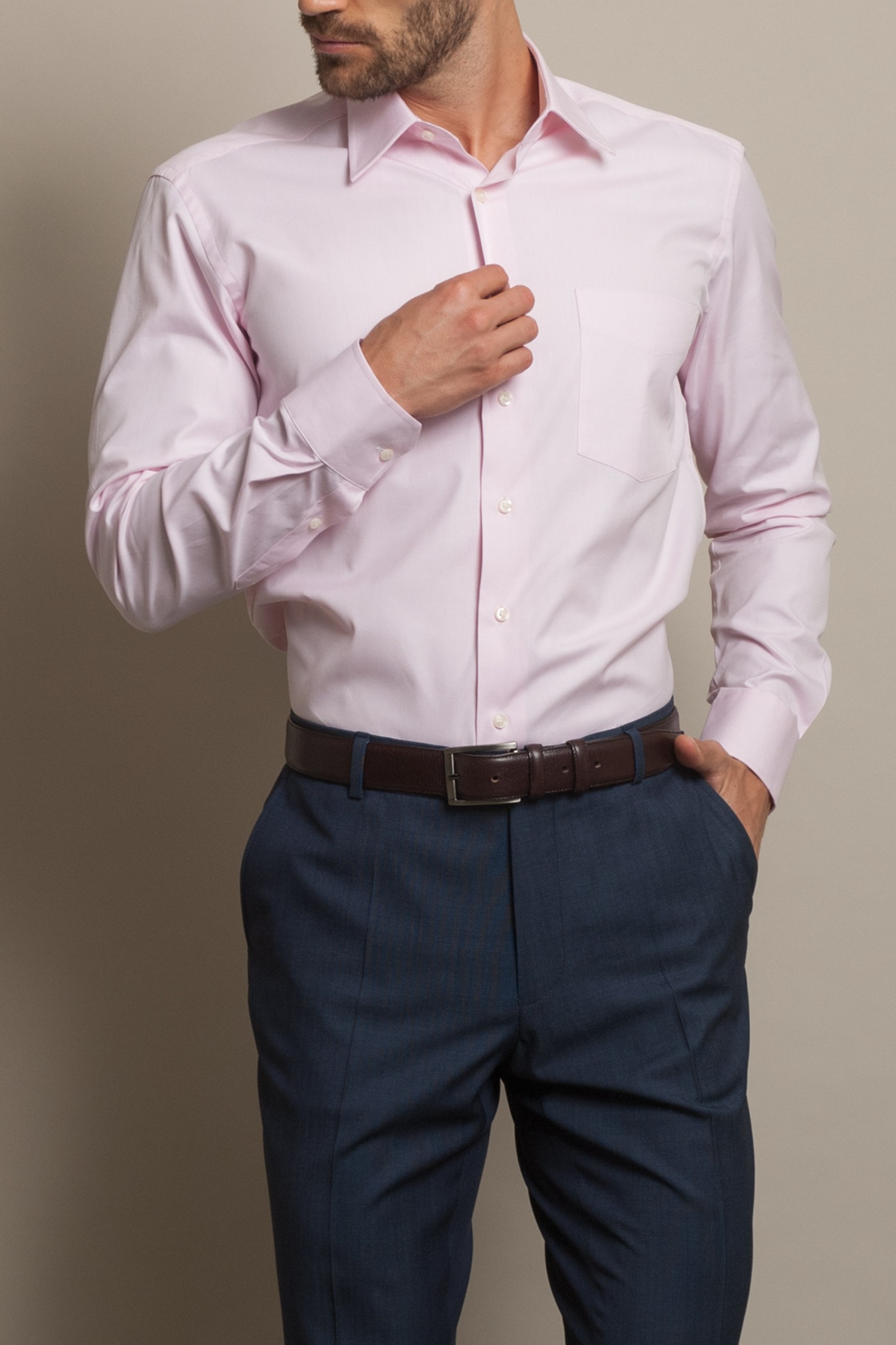 Camisa clásica regular fit